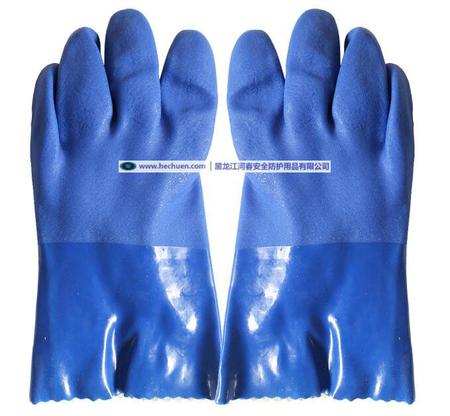 东亚手套东亚806手套正品 耐油耐酸碱手套工业浸塑橡胶手套