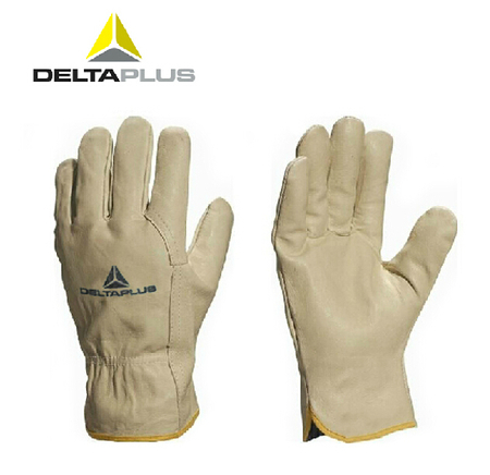 代尔塔204159 正品 防护电焊手套 全猪皮手套 工作劳保手套
