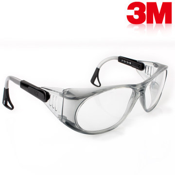 3M 12235防护眼镜/防冲击安全护目眼镜/带侧翼通风口 防雾