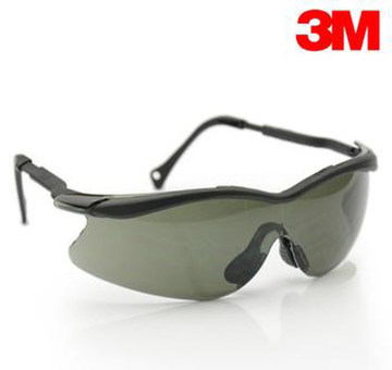 3M 12110流线型防护眼镜（灰色镜片 防雾防刮擦）防冲击眼镜