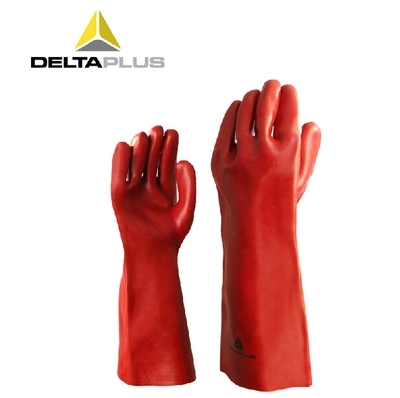 代尔塔201402/PVC防化手套/工作手套/防寒手套/防护手套