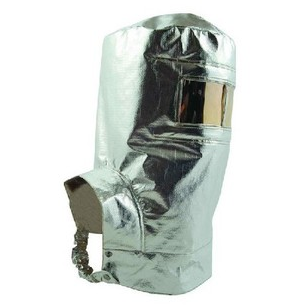 霍尼韦尔1410155镀铝隔热头|耐高温防护面罩|耐温1000°防护头盔
